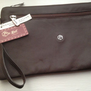 In Pell Pellettier Brown Leather Purse
